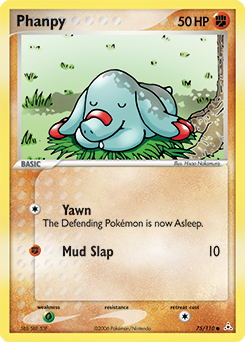 Phanpy, Holon Phantoms #75, Pokémon TCG card