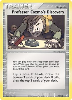 Professor Cozmo's Discovery, Holon Phantoms #89, Pokémon TCG card