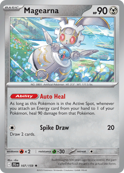 Magearna, Journey Together #107, Pokémon TCG card