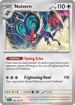Noivern, Journey Together #128, Pokémon TCG card