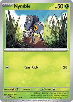 Nymble, Journey Together #19, Pokémon TCG card