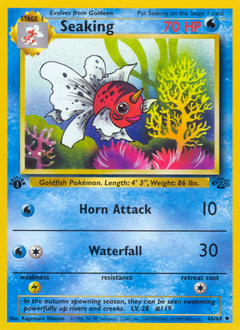 Seaking, Jungle #46, Pokémon TCG card