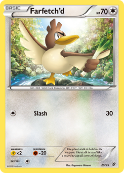 Farfetch'd, Kalos Starter Set #25, Pokémon TCG card