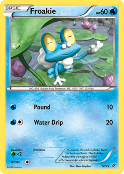 Froakie, Kalos Starter Set #12, Pokémon TCG card