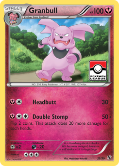 Granbull, Kalos Starter Set #23, Pokémon TCG card