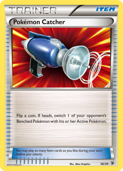 Pokémon Catcher, Kalos Starter Set #36, Pokémon TCG card