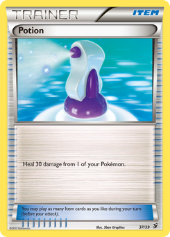Potion, Kalos Starter Set #37, Pokémon TCG card