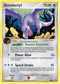 Aerodactyl, Legend Maker #1, Pokémon TCG card