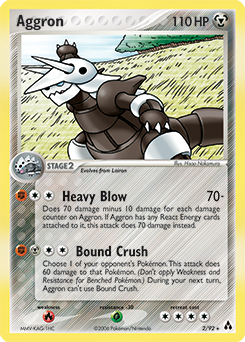 Aggron, Legend Maker #2, Pokémon TCG card