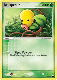 Bellsprout, Legend Maker #49, Pokémon TCG card