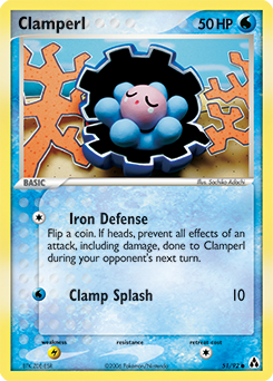 Clamperl, Legend Maker #51, Pokémon TCG card