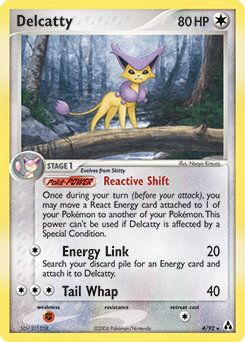 Delcatty, Legend Maker #4, Pokémon TCG card