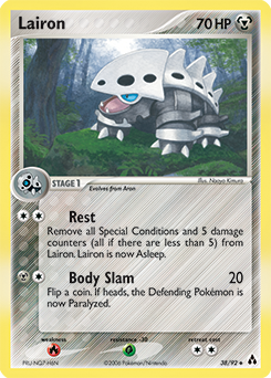 Lairon, Legend Maker #38, Pokémon TCG card