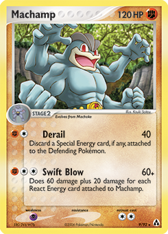 Machamp, Legend Maker #9, Pokémon TCG card