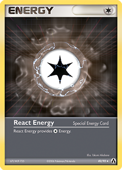 React Energy, Legend Maker #82, Pokémon TCG card