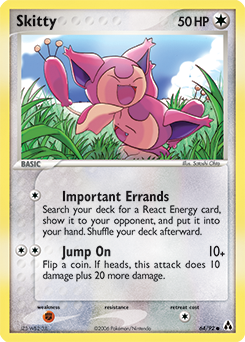 Skitty, Legend Maker #64, Pokémon TCG card
