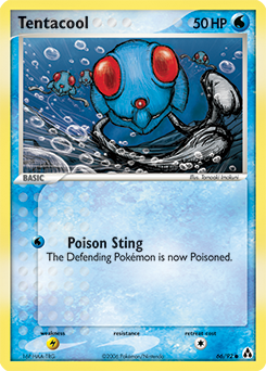 Tentacool, Legend Maker #66, Pokémon TCG card