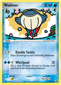 Wailmer, Legend Maker #69, Pokémon TCG card