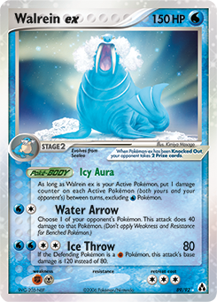 Walrein ex, Legend Maker #89, Pokémon TCG card