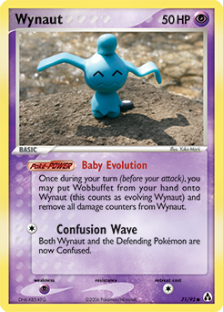 Wynaut, Legend Maker #71, Pokémon TCG card