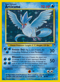 Articuno, Legendary Collection #2, Pokémon TCG card
