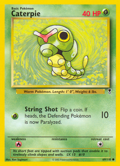 Caterpie, Legendary Collection #69, Pokémon TCG card