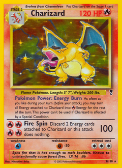 Charizard, Legendary Collection #3, Pokémon TCG card
