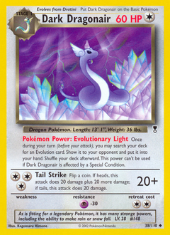 Dark Dragonair, Legendary Collection #38, Pokémon TCG card