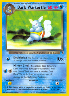 Dark Wartortle, Legendary Collection #39, Pokémon TCG card
