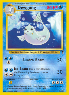 Dewgong, Legendary Collection #40, Pokémon TCG card