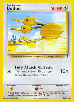Doduo, Legendary Collection #71, Pokémon TCG card