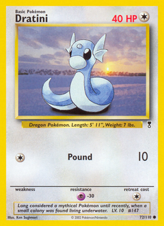 Dratini, Legendary Collection #72, Pokémon TCG card