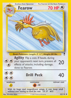 Fearow, Legendary Collection #42, Pokémon TCG card