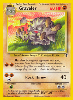 Graveler, Legendary Collection #44, Pokémon TCG card