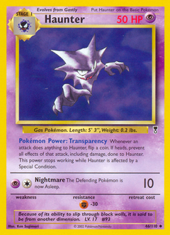 Haunter, Legendary Collection #46, Pokémon TCG card