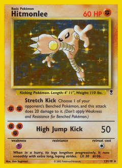 Hitmonlee, Legendary Collection #13, Pokémon TCG card