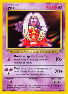 Jynx, Legendary Collection #26, Pokémon TCG card