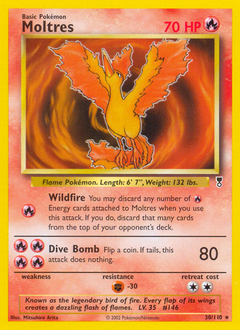 Moltres, Legendary Collection #30, Pokémon TCG card