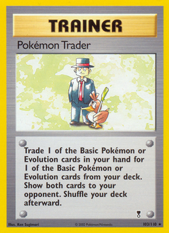 Pokémon Trader, Legendary Collection #103, Pokémon TCG card