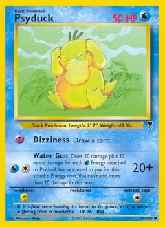 Psyduck, Legendary Collection #88, Pokémon TCG card