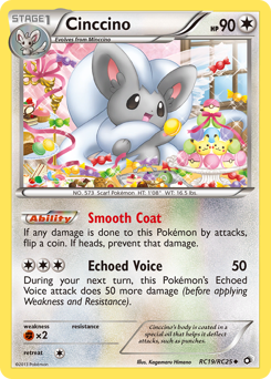 Cinccino, Legendary Treasures #RC19, Pokémon TCG card