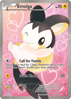 Emolga, Legendary Treasures #RC23, Pokémon TCG card