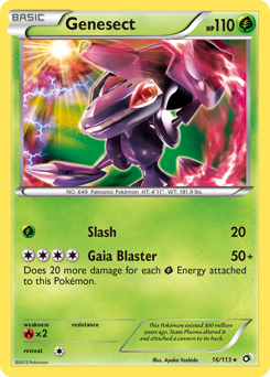 Genesect, Legendary Treasures #16, Pokémon TCG card