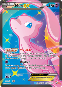 Mew-EX, Legendary Treasures #RC24, Pokémon TCG card
