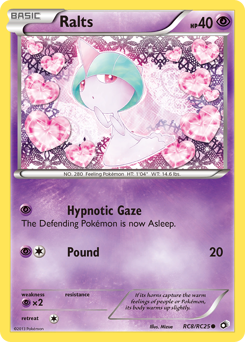 Ralts, Legendary Treasures #RC8, Pokémon TCG card