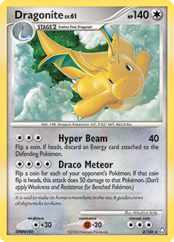 Dragonite, Legends Awakened #2, Pokémon TCG card