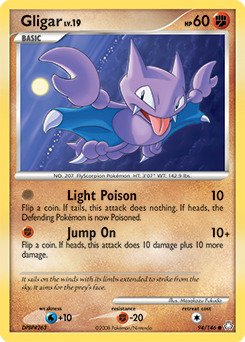 Gligar, Legends Awakened #94, Pokémon TCG card