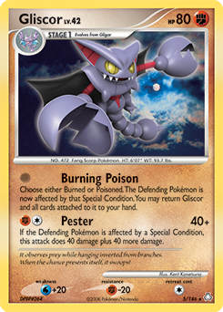 Gliscor, Legends Awakened #5, Pokémon TCG card