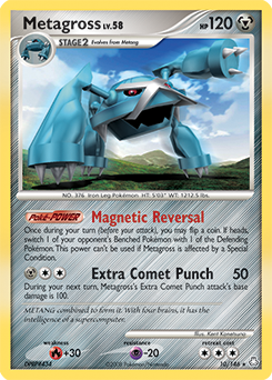 Metagross, Legends Awakened #10, Pokémon TCG card
