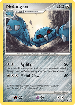 Metang, Legends Awakened #64, Pokémon TCG card